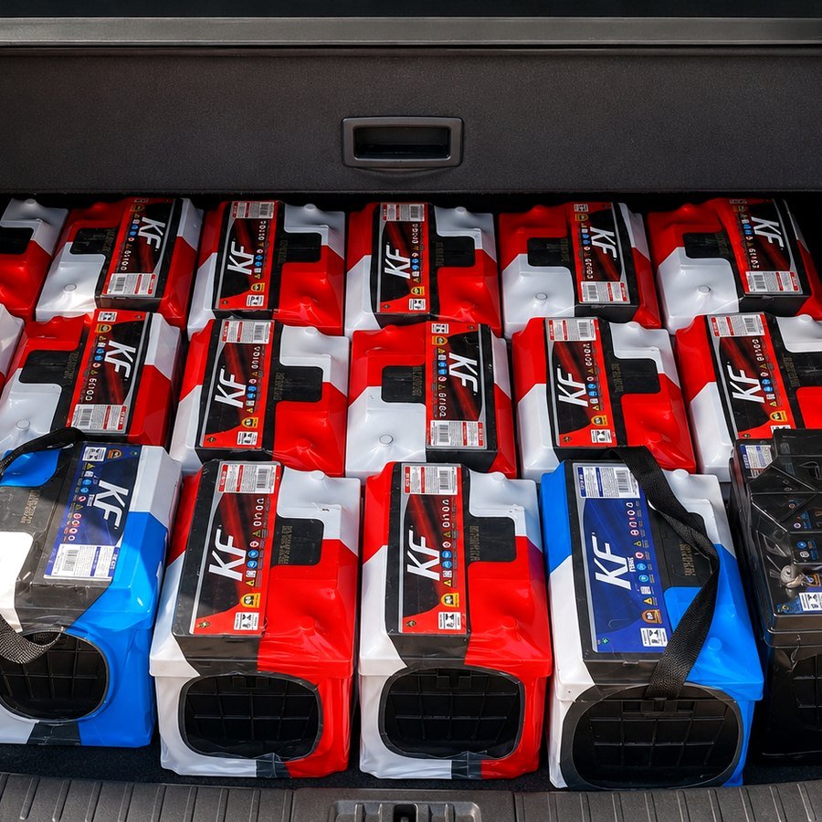 Baterias automotivas disponíveis para venda e troca